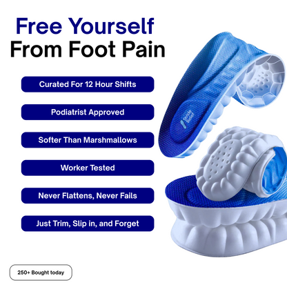 Marshmallow Insoles for the hard workers
